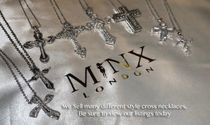 Cross Necklace | Cross necklace for Men | Cross Necklace Women | Cross Pendant and Necklace | Cross Chain for Men | Iced Out Cross Pendant