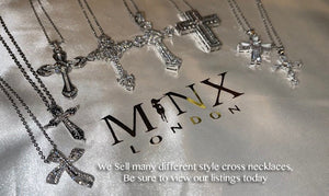 Cross Necklace | Cross Necklace Women | Flower Necklace | Iced Out Chain | Cross Chains | Cross Pendant | Diamond Cross Chain | Chain