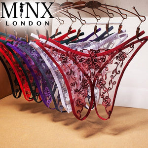 
            
                Load image into Gallery viewer, Thong | Panties | G String | G Strings | Crotchless Panties | Sexy Panties | Womens Thongs | See Through Panties | Lace Thong | Sexy Thong
            
        
