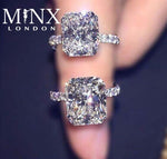1.5 Carat Engagement Ring | Radiant Diamond Ring | Womens Engagement Ring | Asscher Rings | Womens Wedding Ring | Girls Ring | Eternity Ring