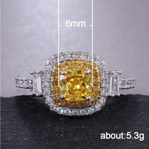 Cushion Diamond Ring