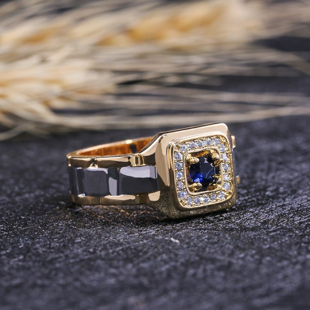 Silver Blue Topaz Viper Ring – London Rocks Jewellery