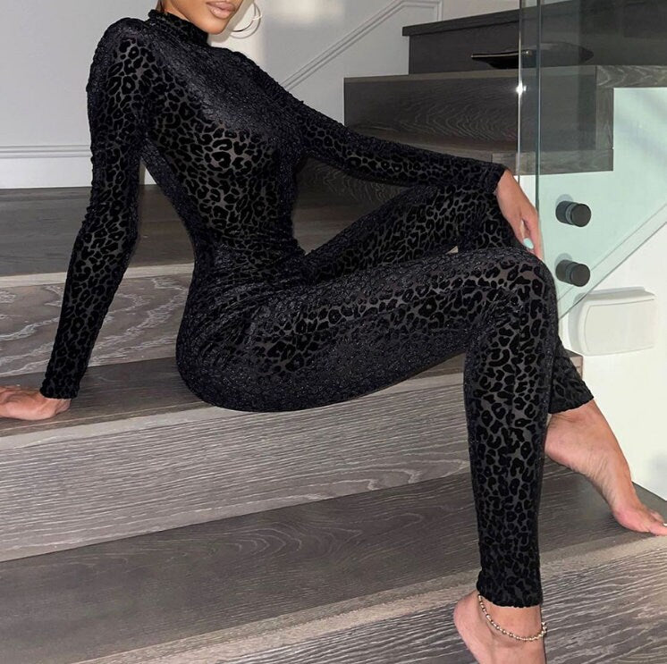 Sexy Bodysuit | Bodysuit | Womens Bodysuit | Womens Jumpsuit | Leopard Print Bodysuit | Leopard Jumpsuit | Leopard Bodysuit | Catsuit