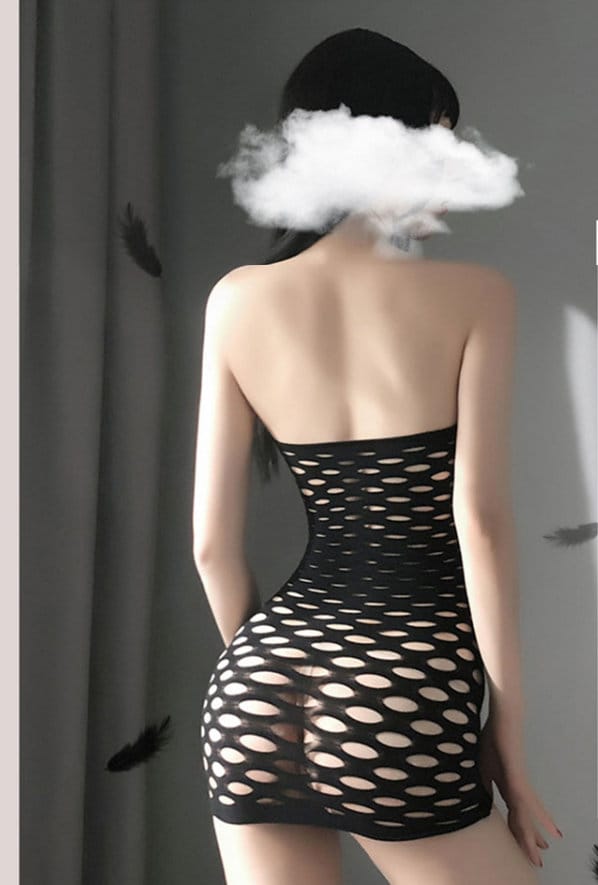 Sheer Dress | See Through Dress | Fishnet Dress | See Through Lingerie | Sexy dress | Bikini Cover | Mini Black Dress | Mesh Dress