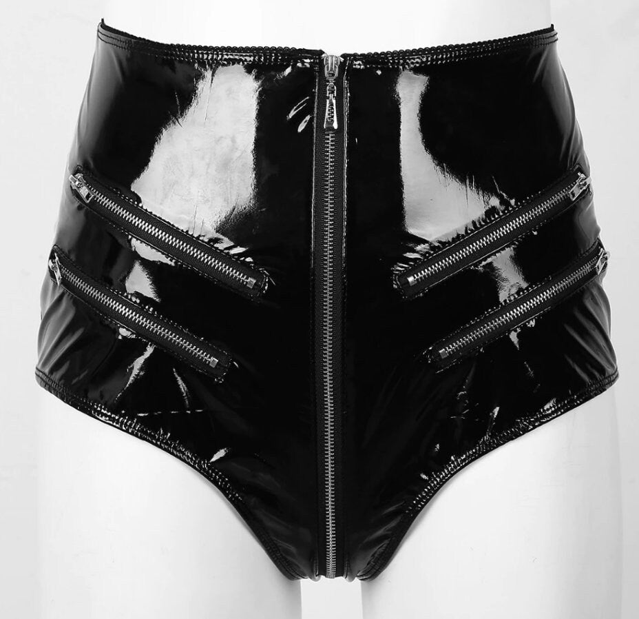 Booty Shorts | Hot Pants | Womens Leather Hot Pants | Leather Shorts for Women | Womens Leather Panties | Hipster Shorts | Sexy Knickers
