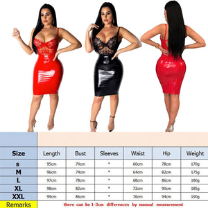 
            
                Load image into Gallery viewer, Leather Dress | Womens Leather Dress | Lace Dress | Sexy Leather Dress | Sexy Dresses for Party | Party Dress | Girls Dress | Sexy Dress
            
        