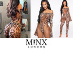 Womens Leopard Jumpsuit