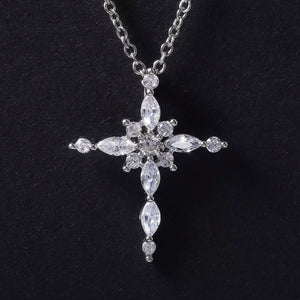 Cross Necklace | Cross Necklace Women | Cross Chain | Cross Necklace Diamond | Cross Pendant | Diamond Cross Pendant | Cross with Chain