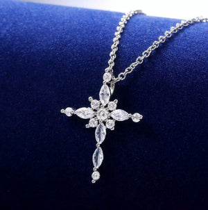 Cross Necklace | Cross Necklace Women | Cross Chain | Cross Necklace Diamond | Cross Pendant | Diamond Cross Pendant | Cross with Chain