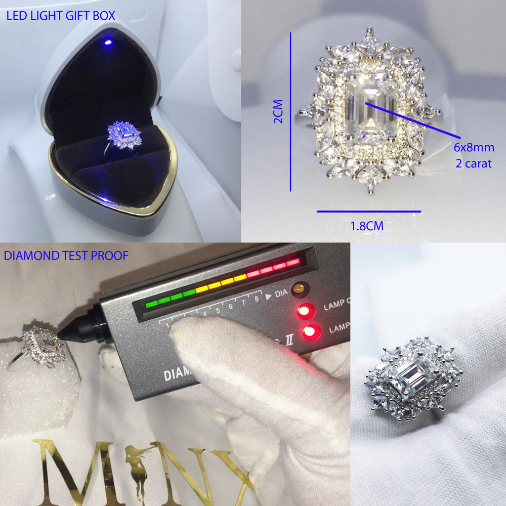 cheap diamond engagement ring