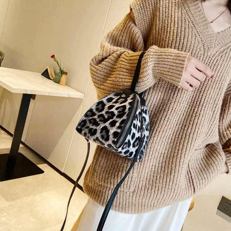 Mini Handbags | Handbag | Handbags | Women's Handbags | Leopard Print HandBag | Snake Skin Handbag | Mini Handbag | Womens Crossbody Handbag