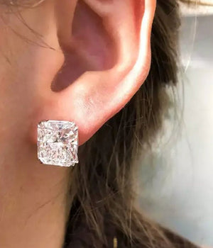 Diamond Earrings | Womens Earrings | Emerald Earrings | Diamond Ear Studs | Womens Stud Earrings | Mens Diamond Ear Studs |  Iced Ear Studs