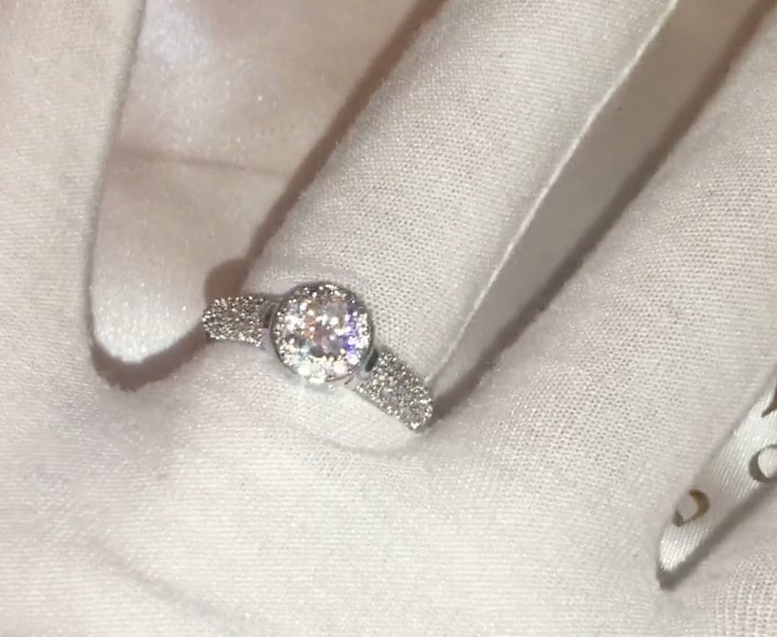 Diamond Engagement Ring | Round Diamond Engagement Ring | Peg Head Ring | Womens Engagement Ring | Diamond Ring | Cheap Engagement Rings