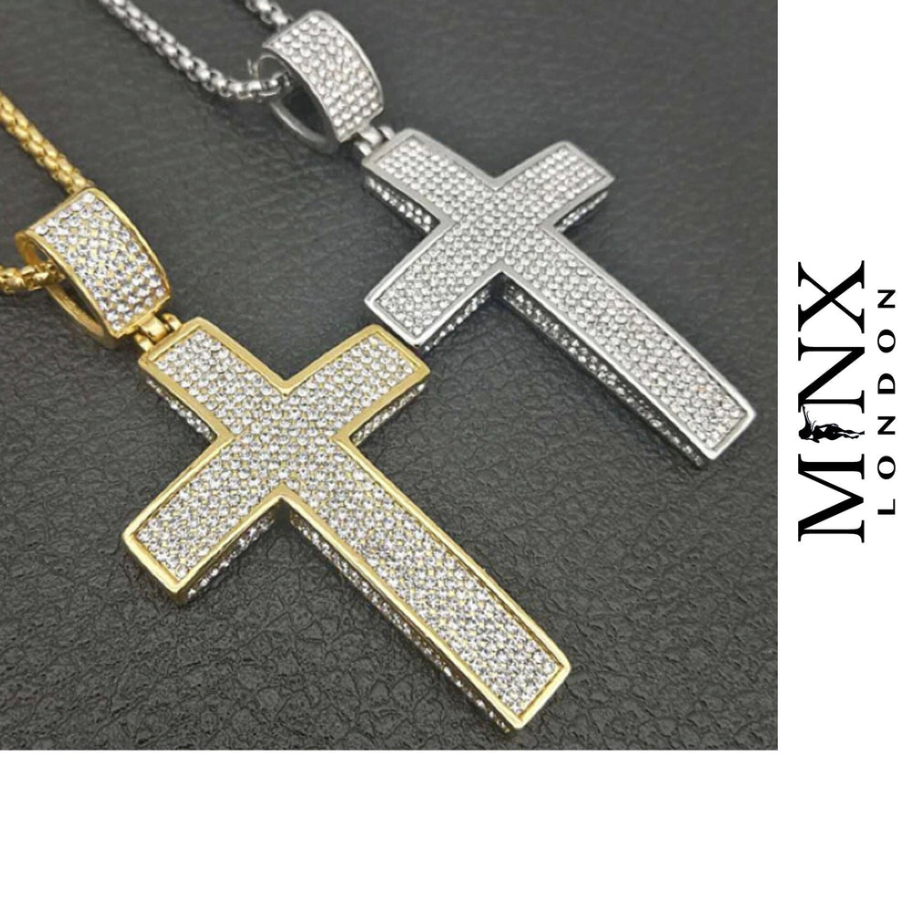 Effy Womens 1/10 CT. T.W. Mined Diamond Sterling Silver Cross Pendant  Necklace | Pueblo Mall