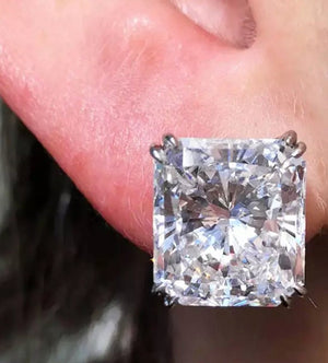 Diamond Earrings | Womens Earrings | Emerald Earrings | Diamond Ear Studs | Womens Stud Earrings | Mens Diamond Ear Studs |  Iced Ear Studs