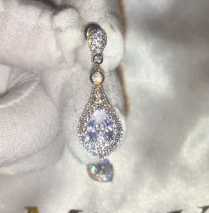 Teardrop Earrings | Diamond Earrings | Diamond Earrings | Tear drop Earrings | Womens Diamond Earrings | Earrings | Pear Shape Earrings