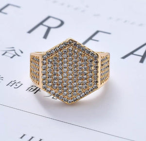 Big Iced Out Rings | Diamond Ring for Men | Mens Ring | Mens Iced Ring