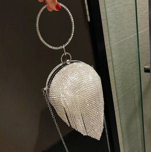 
            
                Load image into Gallery viewer, Diamond Handbag | Mini Handbags | Womens Purse | Handbag
            
        
