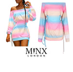 Womens Party Dress | Womens Rainbow Dress | Colourful Dress | Evening Dress | Party Dress | Womens Casual Dress | Womens Fashion Dress