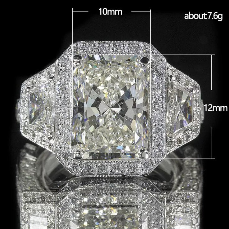 Big Diamond Ring, Womens Big Diamond Ring