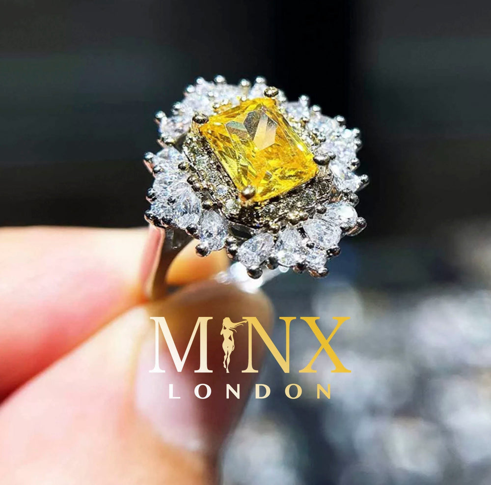 
            
                Load image into Gallery viewer, Yellow Diamond Ring
            
        
