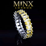 Eternity Ring | Yellow Diamond Ring | Yellow Diamond Engagement Rings | Canary Yellow Diamond Ring | Baguette Ring | Womens Engagement Ring