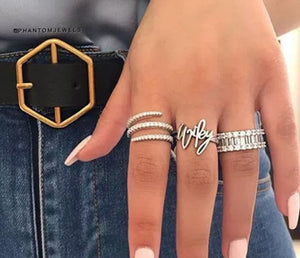 Fashion Ring | Snake Ring | Silver Snake Ring | Snake Shape Ring | Wrapped Ring | Twist Ring | Stackable Ring | Charm Ring | Nightclub Ring