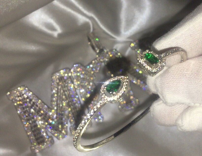 Womens Bracelet | Emerald Bracelet | Teardrop Bracelet | Diamond Bracelet | Cuff Bracelet | Diamond Bangle | Iced Out Bracelet | Bracelets