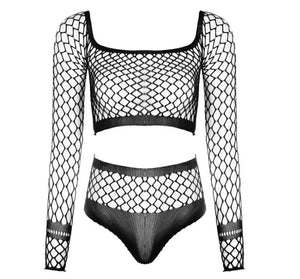 Fishnet Bikini | See Through Crop Top | Sheer Crop Top | See Through Bikini | Fishnet Lingerie | See Through Lingerie | Sheer Bikini