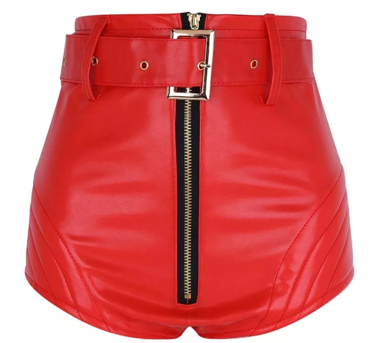 Hot Pants | Leather Hot Pants | Womens Leather Shorts | Booty Shorts