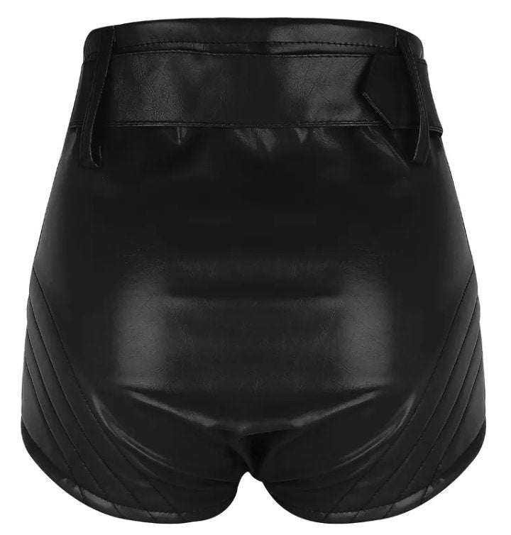 Hot Pants | Leather Hot Pants | Womens Leather Shorts | Booty Shorts | festival clothes | Leather Lingerie | Womens Sexy Shorts | Clubwear