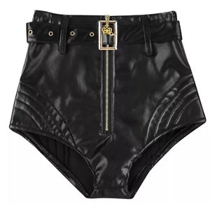 Hot Pants | Leather Hot Pants | Womens Leather Shorts | Booty Shorts | festival clothes | Leather Lingerie | Womens Sexy Shorts | Clubwear