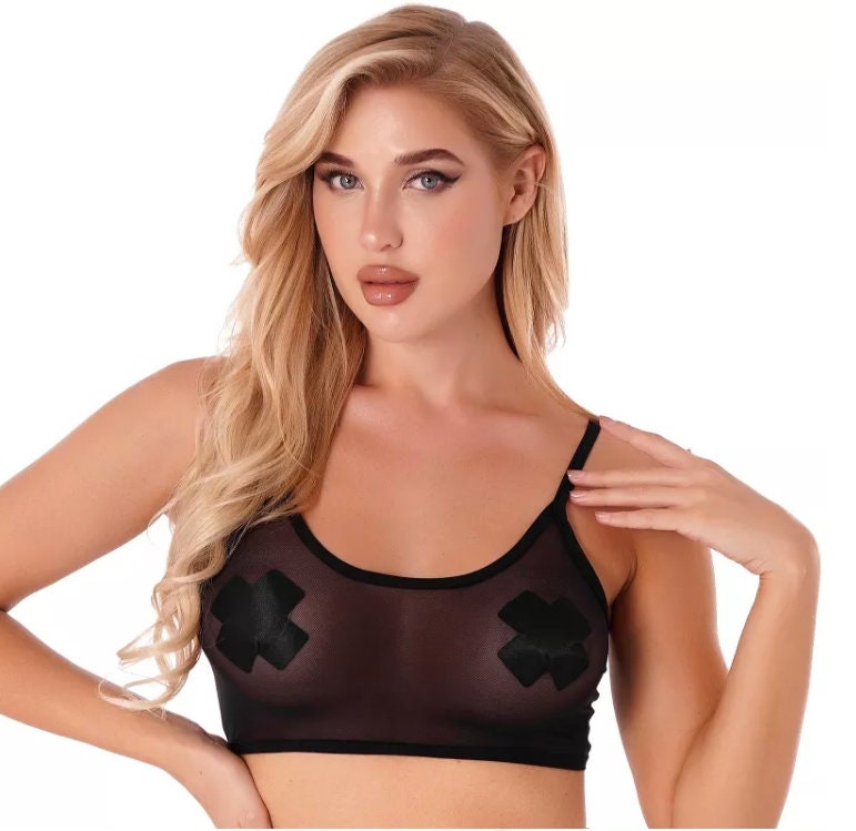 See Through Bra | Sheer Bra | Womens Bra | Sexy Bra | Sheer Crop Top | Bra | Bras | Bra Top | Bra Lace | Bust Bra | Bras UK | Bras for Sale