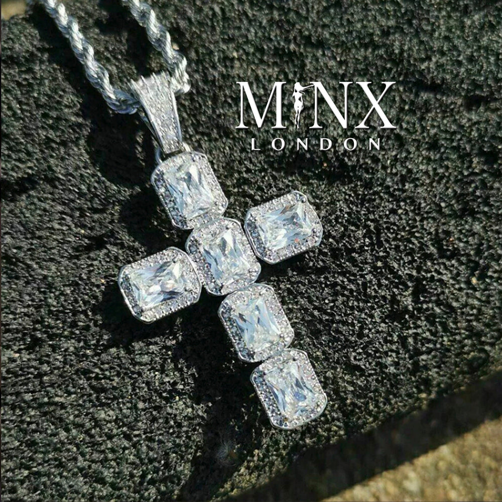 Diamond Cross Pendant | Cross necklace | Cross Necklace Women | Mens Big Cross Pendant | Iced Out Cross | Iced Out Cross Pendant | Cross