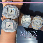 Iced Out watches | Iced Out Watch | Luxury Watch | Diamond Watch | Timepieces | Luxury Watch | Diamond Watch Mens | Womens Watch Silver