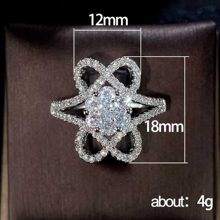 Fashion Ring | Cross Ring | Diamond Cross Ring | Wrapped Ring | Twist Ring | Stackable Ring | Charm Ring | Flower Ring | Diamond Flower Ring