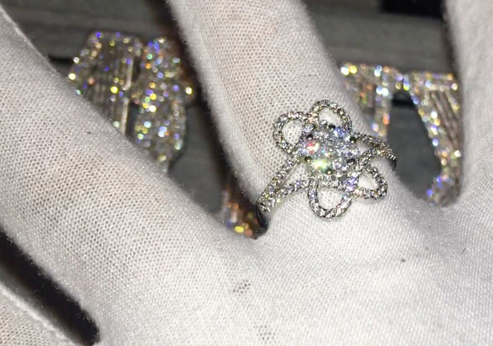 Fashion Ring | Cross Ring | Diamond Cross Ring | Wrapped Ring | Twist Ring | Stackable Ring | Charm Ring | Flower Ring | Diamond Flower Ring