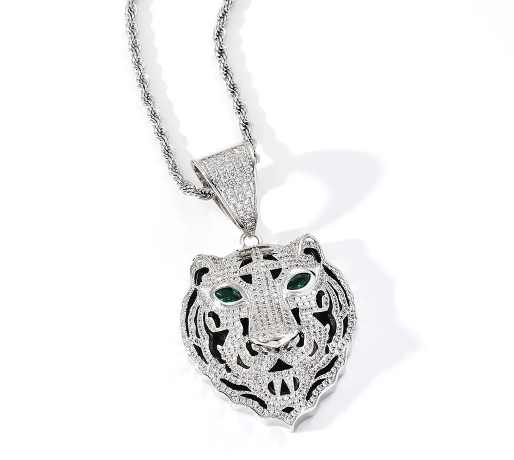 Tiger Pendant | Iced Out Pendant | Angel Pendants | Diamond Tiger Pendant | Iced Necklace | Angel Necklace | Hip Hop Chain | Iced Jewellery