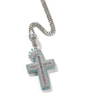 
            
                Load image into Gallery viewer, Cross Necklace | Cross Necklace Women | Cross Necklace for Men | Iced Out Chain | Cross Chains | Cross Pendant | Diamond Cross Chain | Chain
            
        