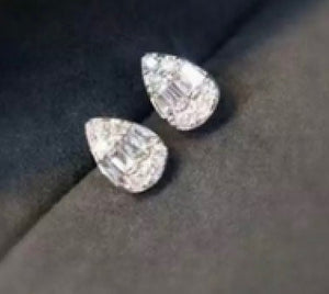 Pear Shape Earrings | Teardrop Earrings | Diamond Earrings | Diamond Earrings | Teardrop Earrings | Womens Diamond Earrings | Stud Earrings