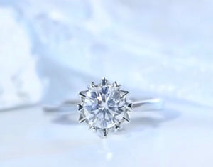 Moissanite Engagement Ring | 1ct | Womens Engagement Ring | Womens Wedding Ring | Moissanite Ring | Moissanite Rings | Womens Diamond Ring