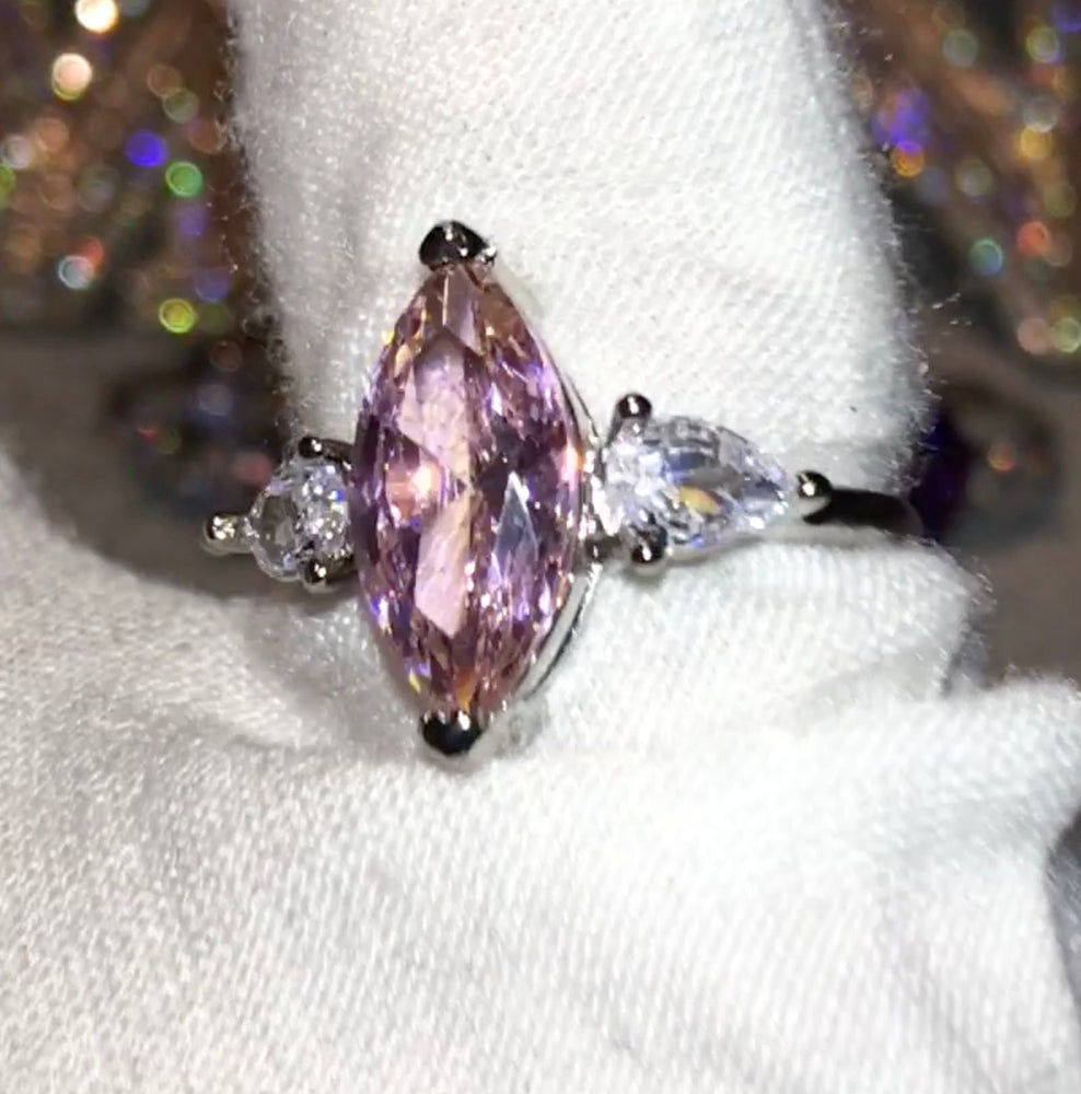Fancy Pink Diamond Ring - Dalby Diamonds
