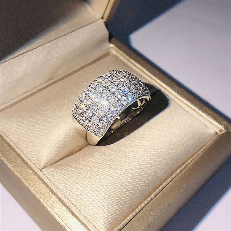 MENS ICED OUT WEDDING RINGS