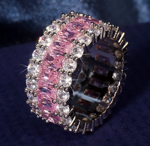 
            
                Load image into Gallery viewer, pink diamond engagement ring
            
        