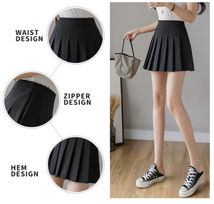 pleated skirts