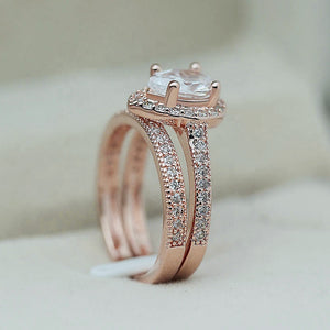 rose gold rings uk