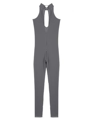 LBECLEY Womens Lingerie See Trough Body Suit Women's Jumpsuit Deep